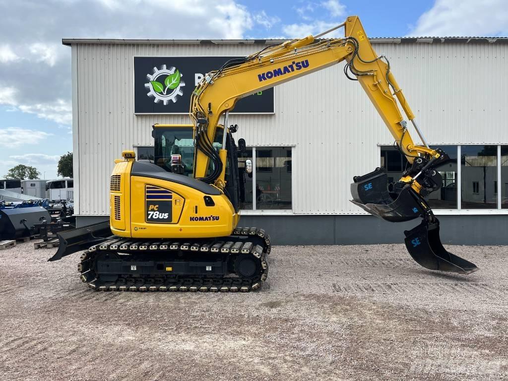 Komatsu PC78US-11E0 Midi excavators  7t - 12t