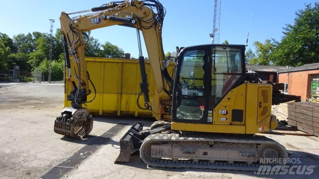 CAT 308 CR Midi excavators  7t - 12t