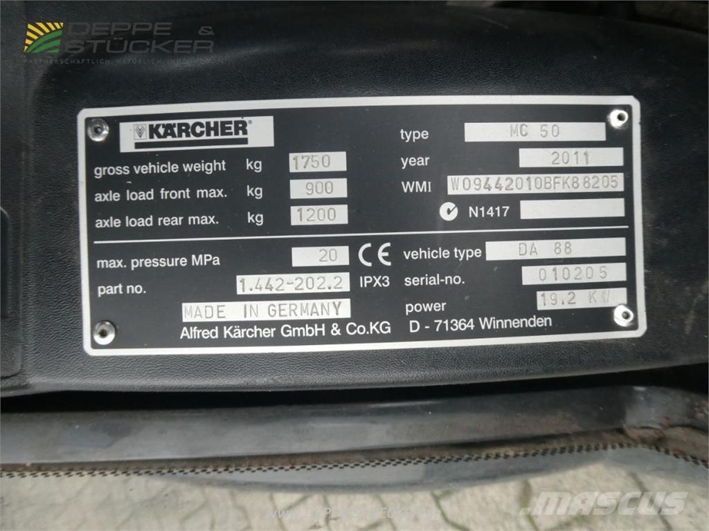 Kärcher MC 50 Sweepers