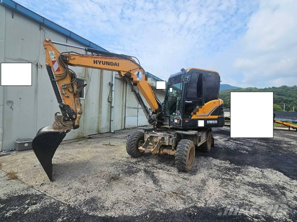 Hyundai HW60 Wheeled excavators