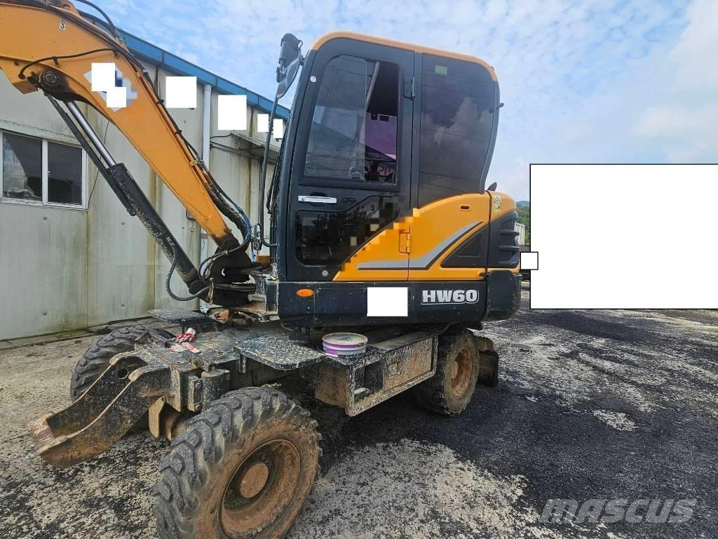 Hyundai HW60 Wheeled excavators