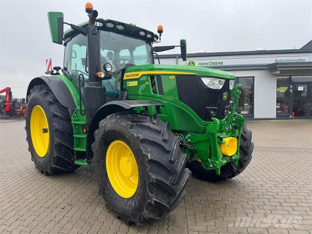 John Deere 6R 215 Tractors