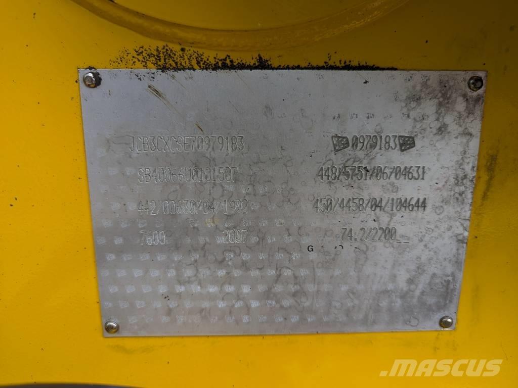 JCB 3 CX Contractor Backhoe loaders