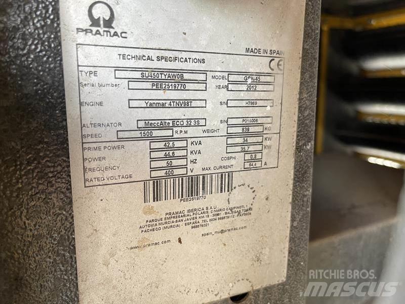 Pramac GSW 45 Diesel Generators