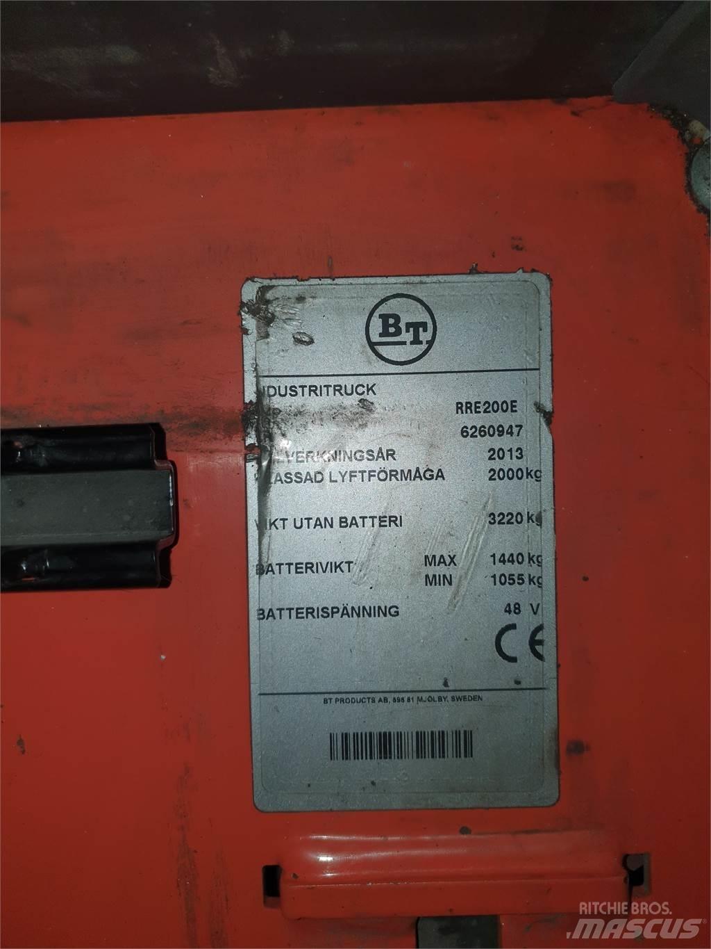 BT RRE200E Reach trucks