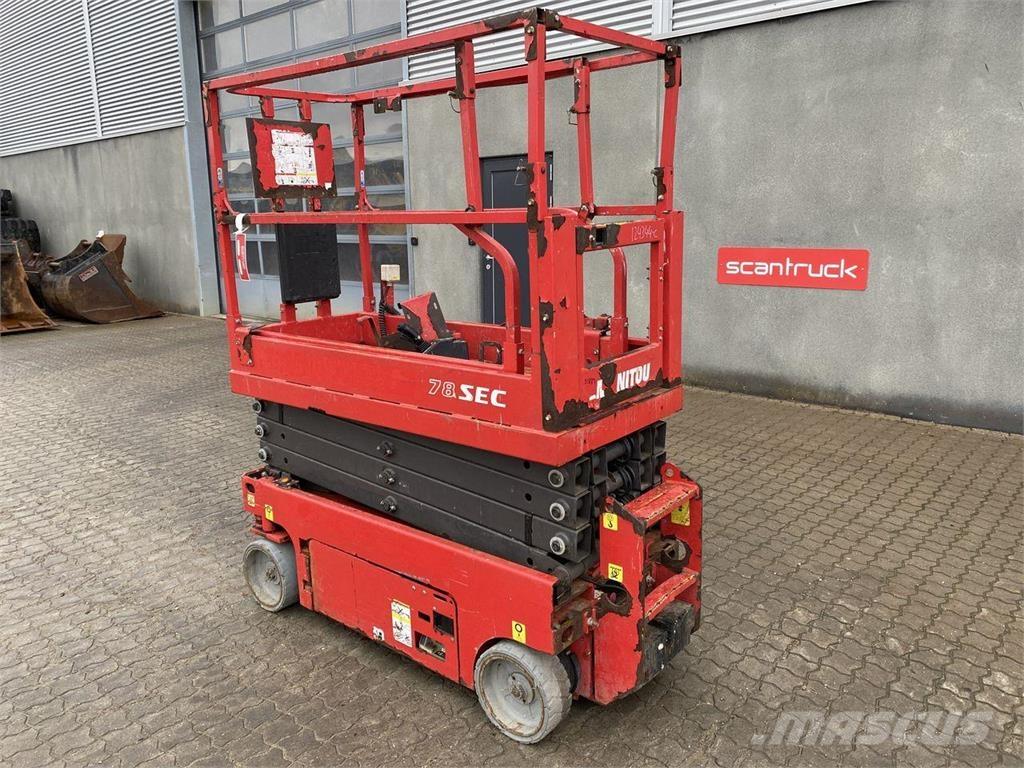 Manitou 78SEC Scissor lifts