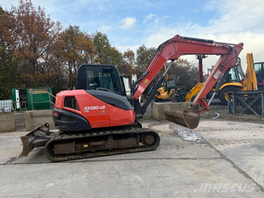 Kubota KX 080-4 Midi excavators  7t - 12t