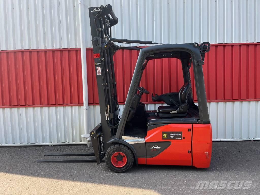Linde E 16 C-02 Electric forklift trucks