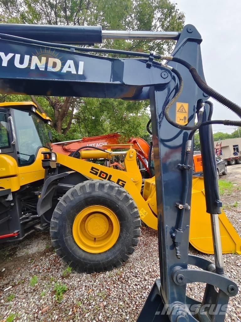 Hyundai R60 Wheeled excavators