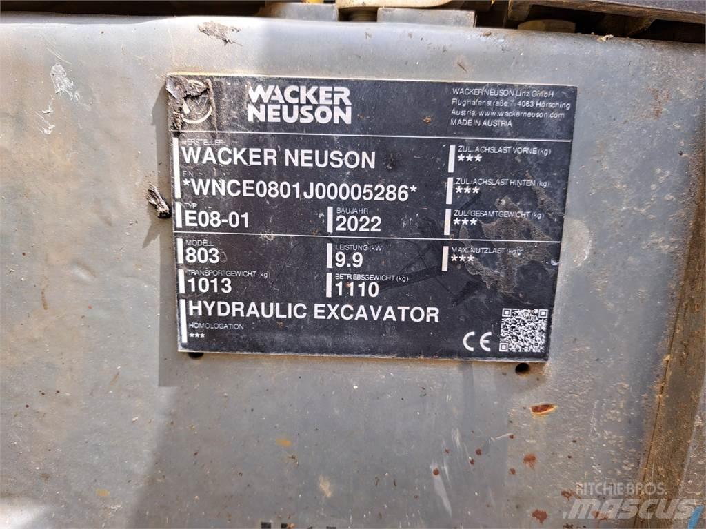 Wacker Neuson 803 Crawler excavators