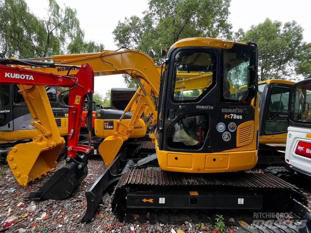 Komatsu PC78US-8 Crawler excavators