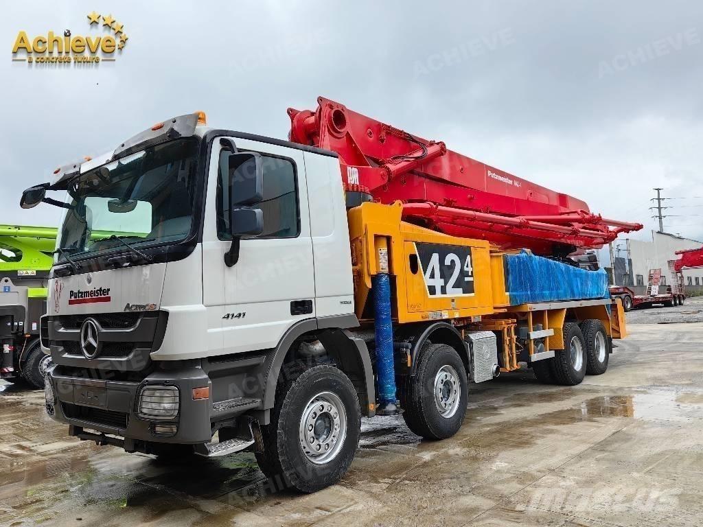 Putzmeister M 42 Concrete pump trucks