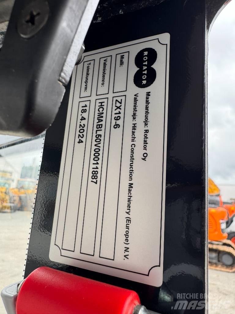 Hitachi ZX 19-6 CR Mini excavators < 7t (Mini diggers)