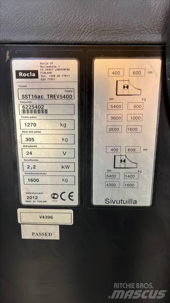 Rocla SST 16 AC Self propelled stackers