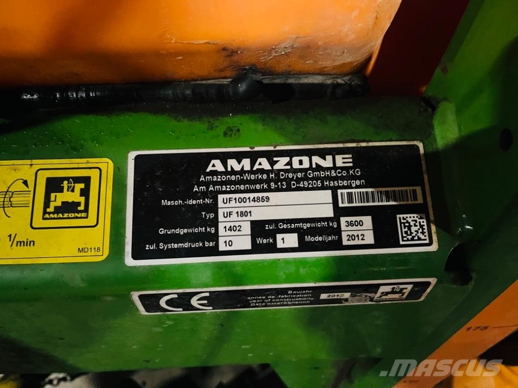 Amazone UF 1801 Mounted sprayers