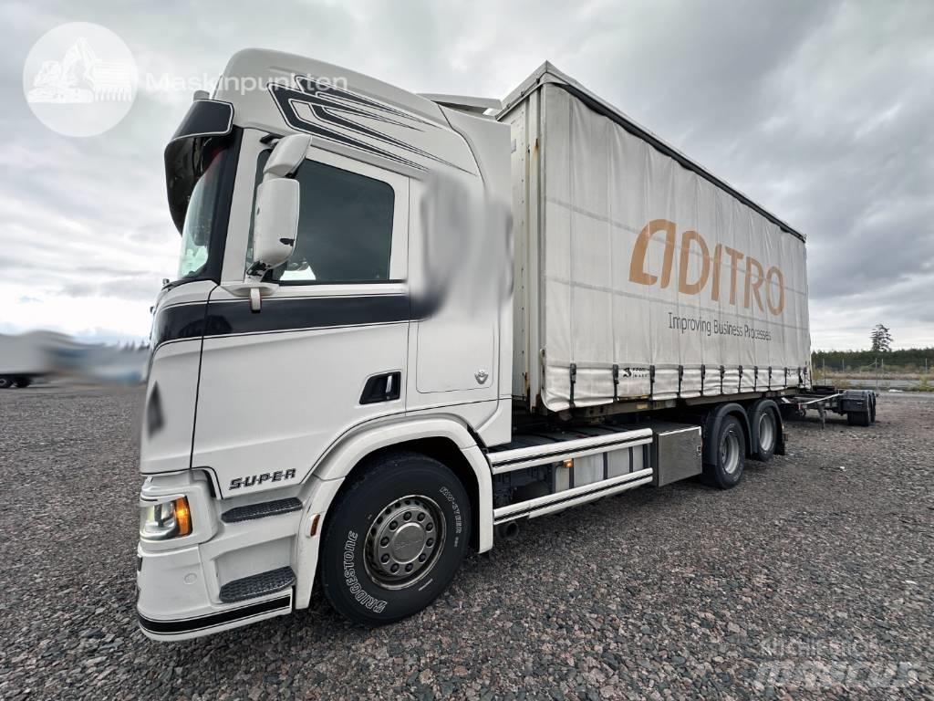 Scania R 580 Container Frame trucks