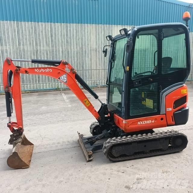 Kubota KX 018-4 Mini excavators < 7t (Mini diggers)