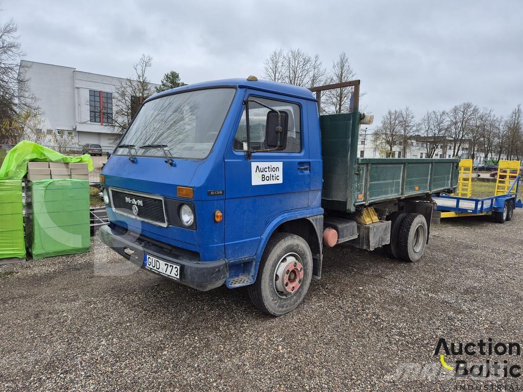 MAN 8.136 Flatbed / Dropside trucks