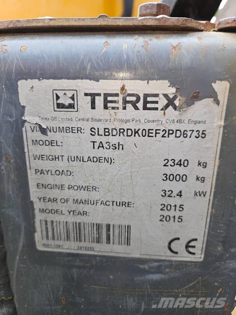 Terex TA 3SH Site dumpers
