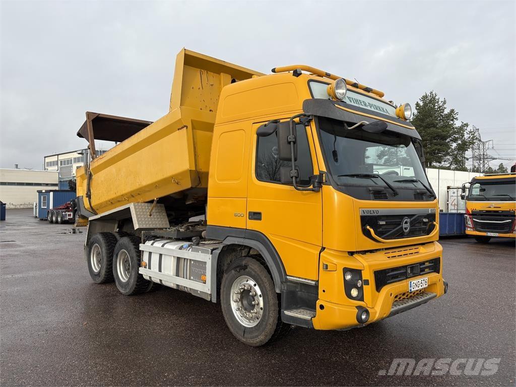 Volvo FMX500 6x4 Tipper trucks