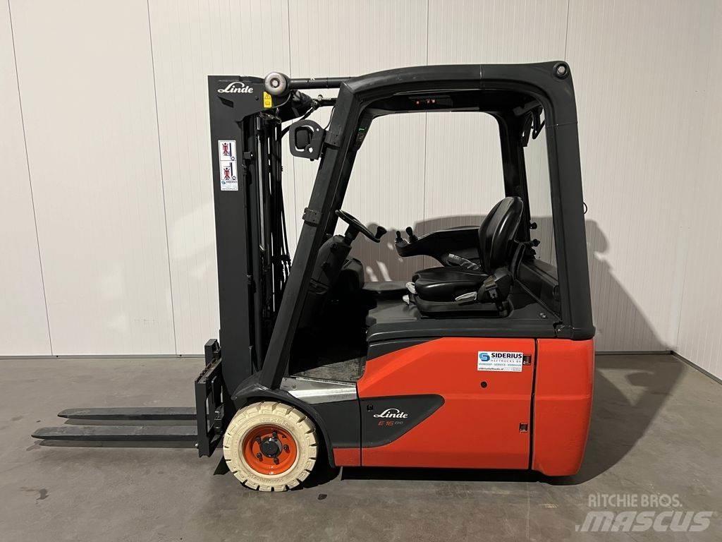 Linde E16-02 Electric forklift trucks