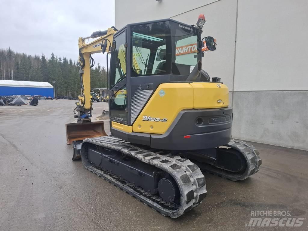 Yanmar SV 100-2A Midi excavators  7t - 12t