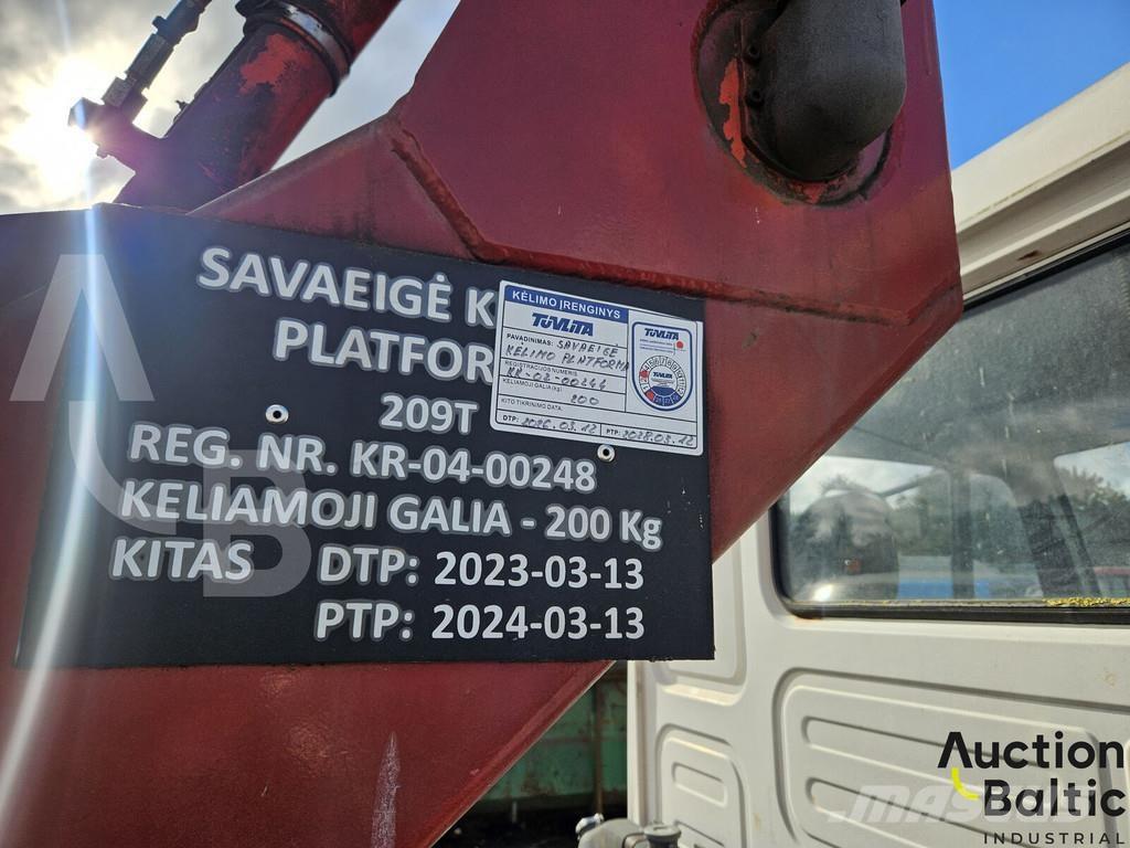 MAN 8.103 Truck & Van mounted aerial platforms