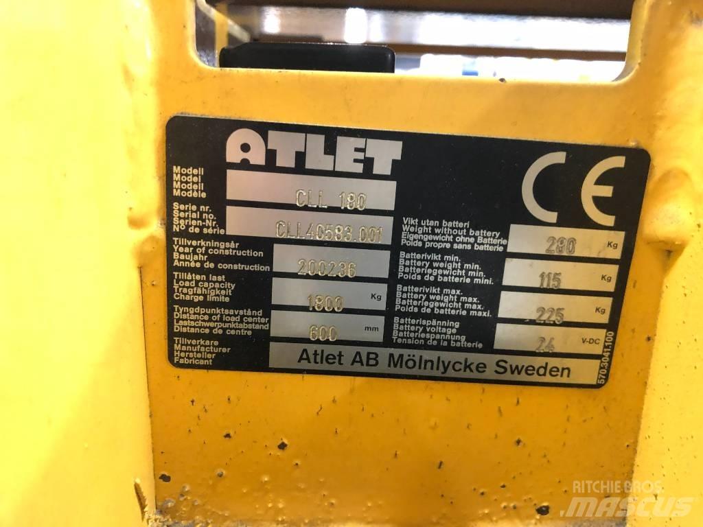 Atlet CLL 180 Hand pallet stackers