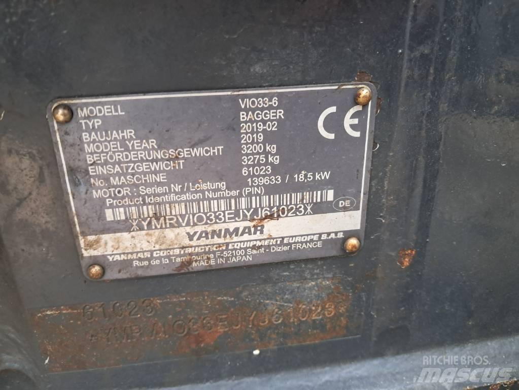 Yanmar Vio 33 Mini excavators < 7t (Mini diggers)