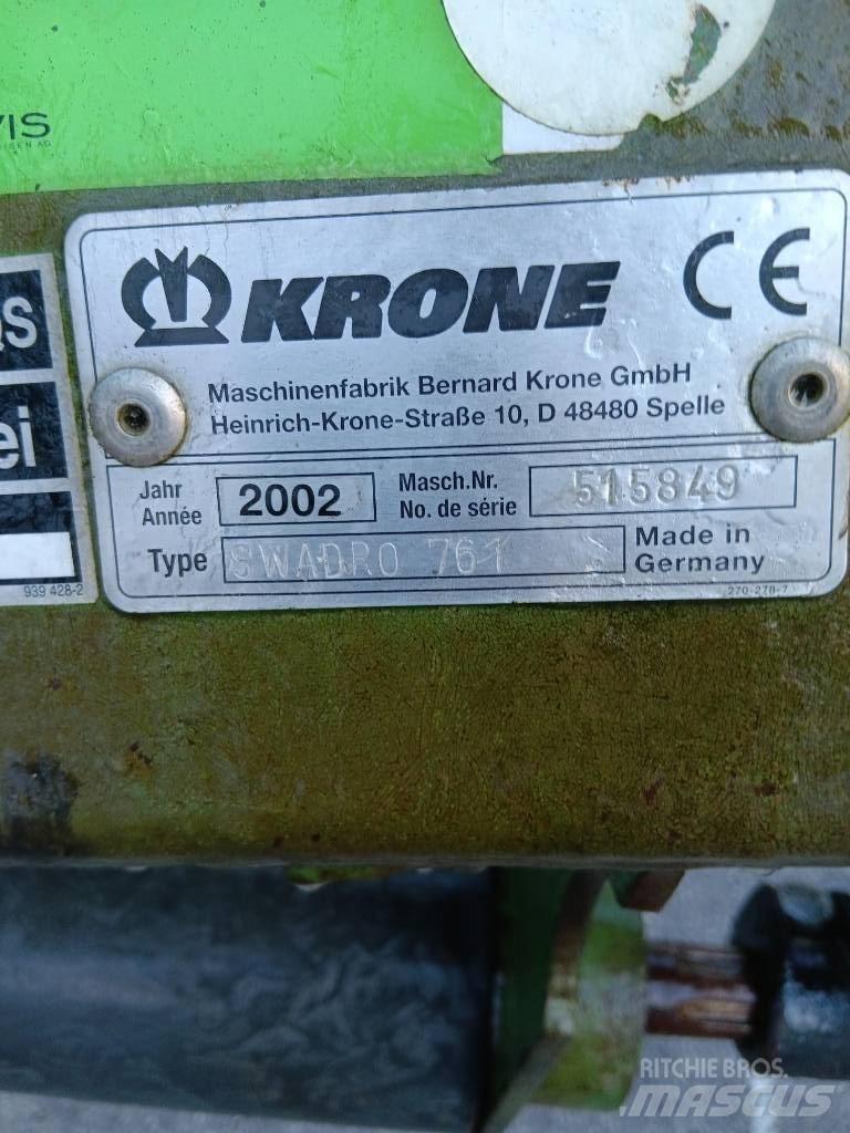 Krone Swadro 761 Windrowers