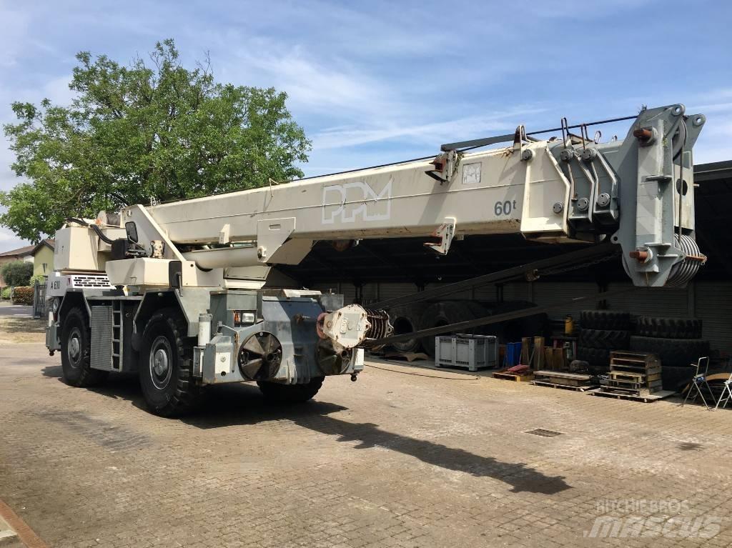 Terex PPM A 600 Rough terrain cranes