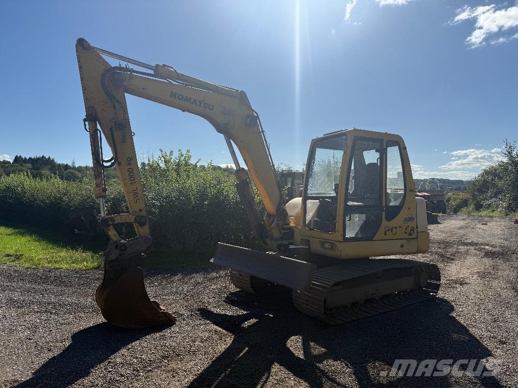 Komatsu PC 75 R-2 Midi excavators  7t - 12t