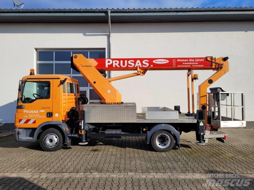 Ruthmann T220 / T 220 Truck & Van mounted aerial platforms