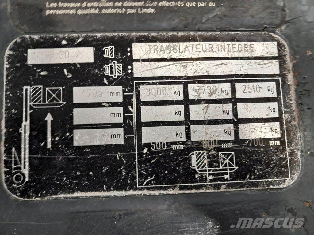 Linde H30D-03 Diesel trucks