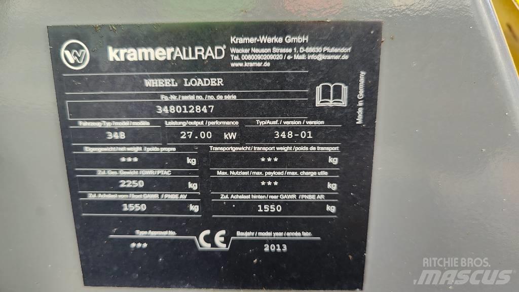 Kramer 350 Mini loaders