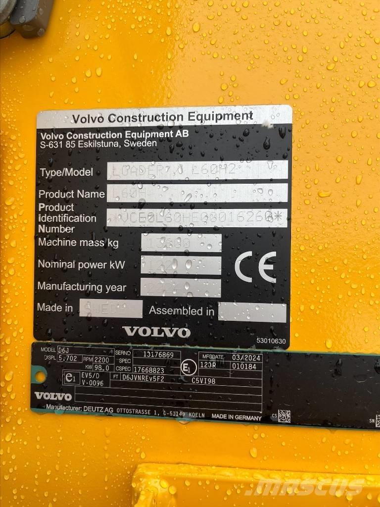 Volvo L 60 H2 Wheel loaders