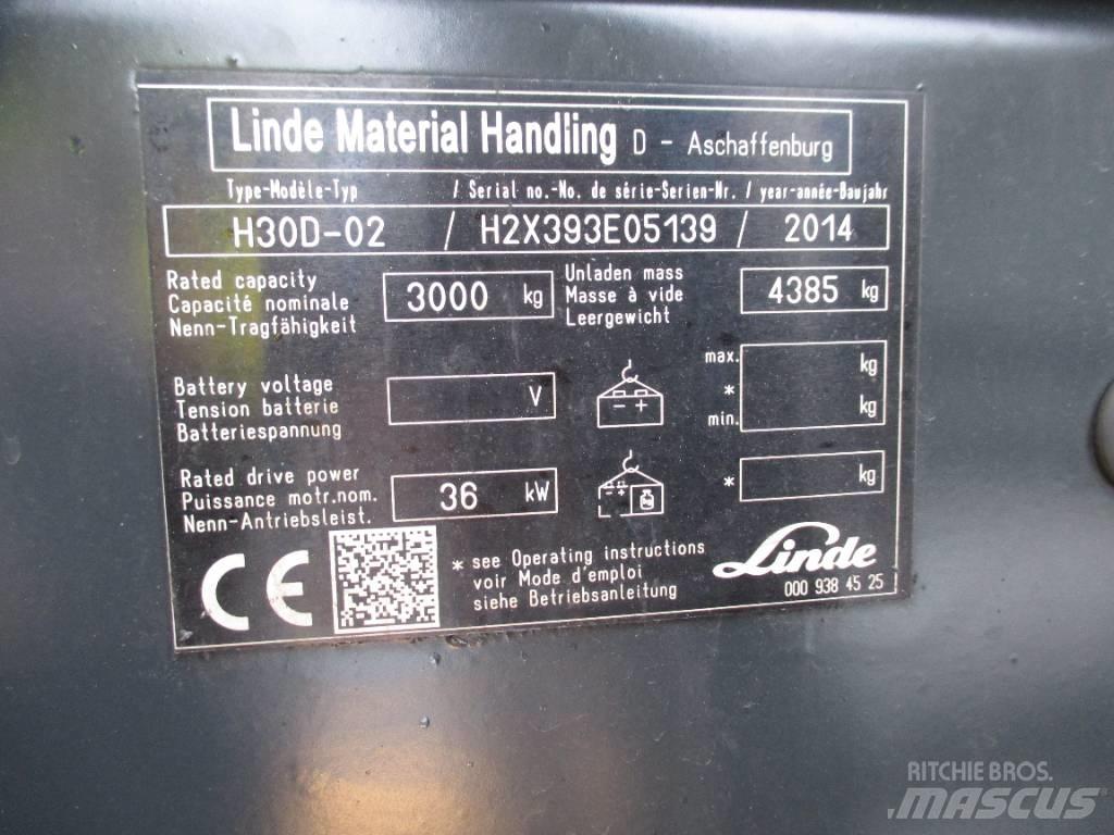 Linde H30D Diesel trucks