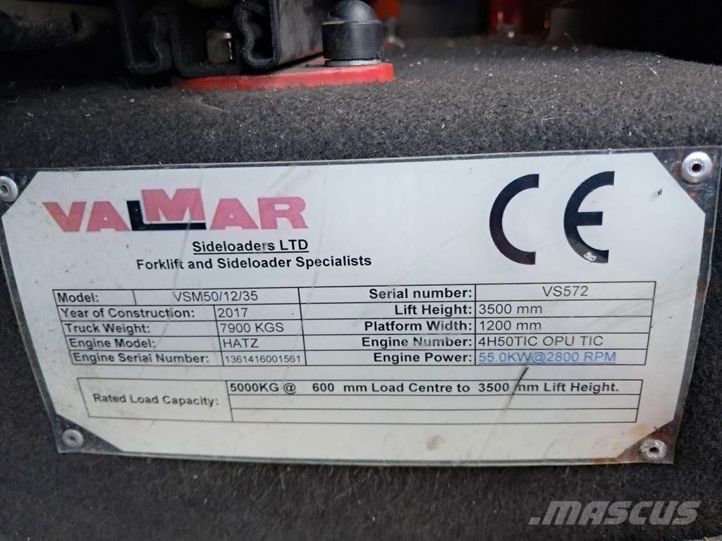 Valmar VSM50/12/35 Sideloaders