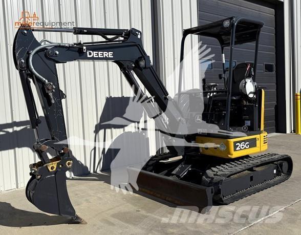 John Deere 26G Mini excavators < 7t (Mini diggers)