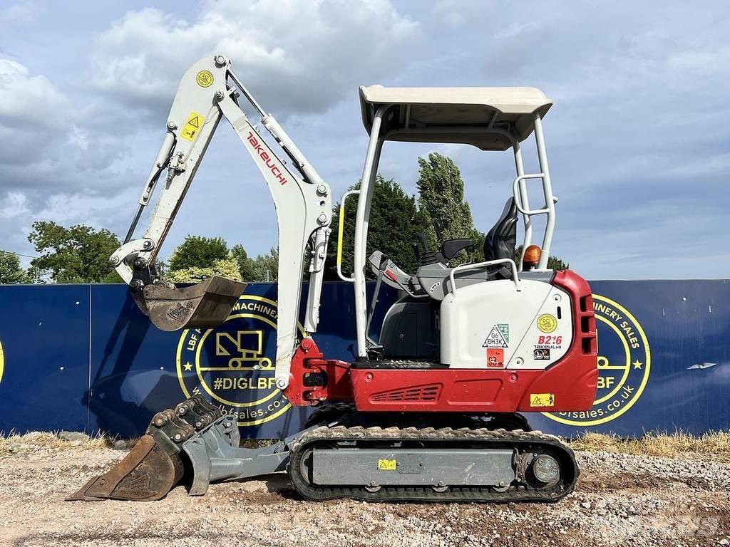 Takeuchi TB216 Special excavators