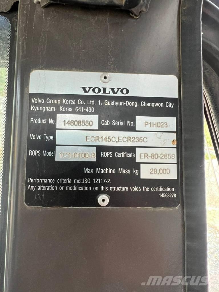 Volvo ECR 235 C L Crawler excavators