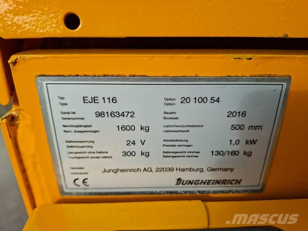 Jungheinrich EJE 116 Low lifter