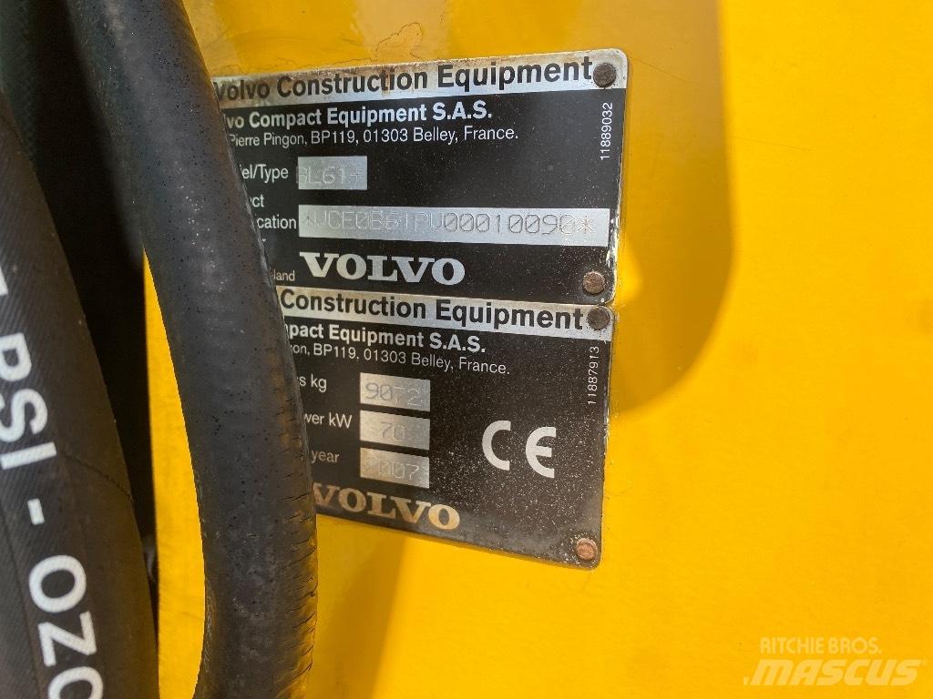 Volvo BL 61 Backhoe loaders