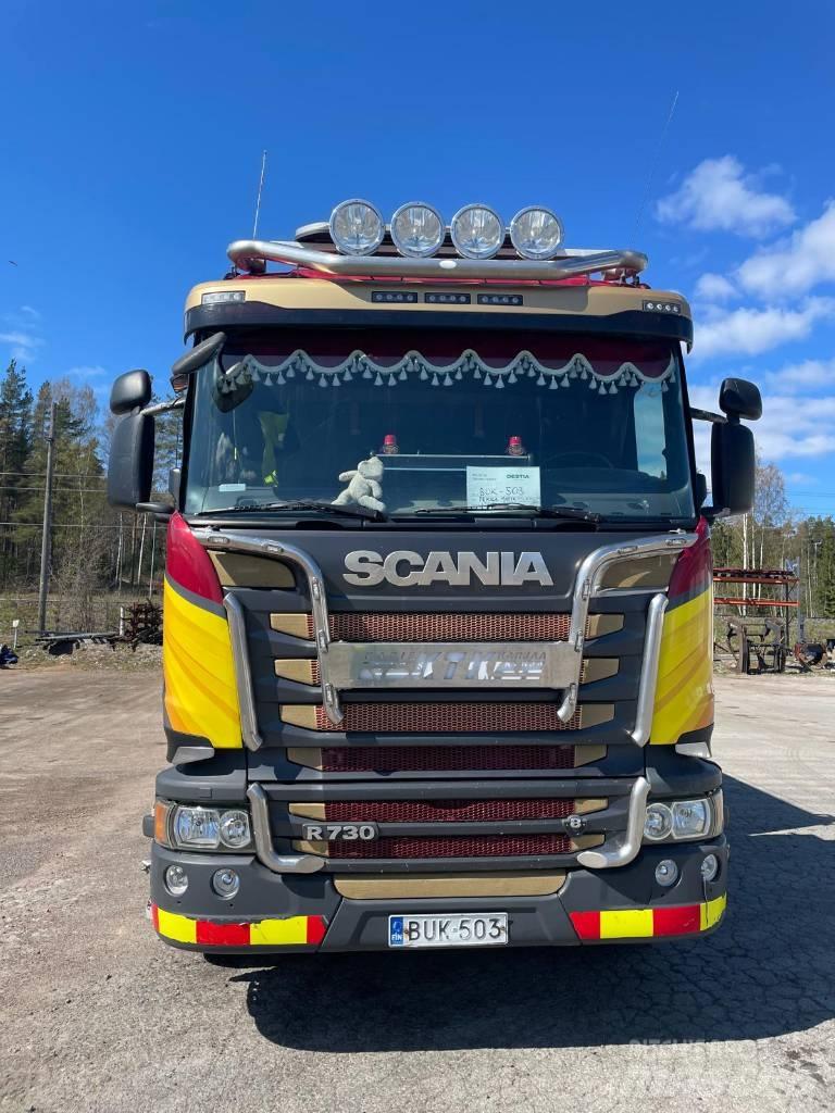 Scania R730 Cable lift demountable trucks