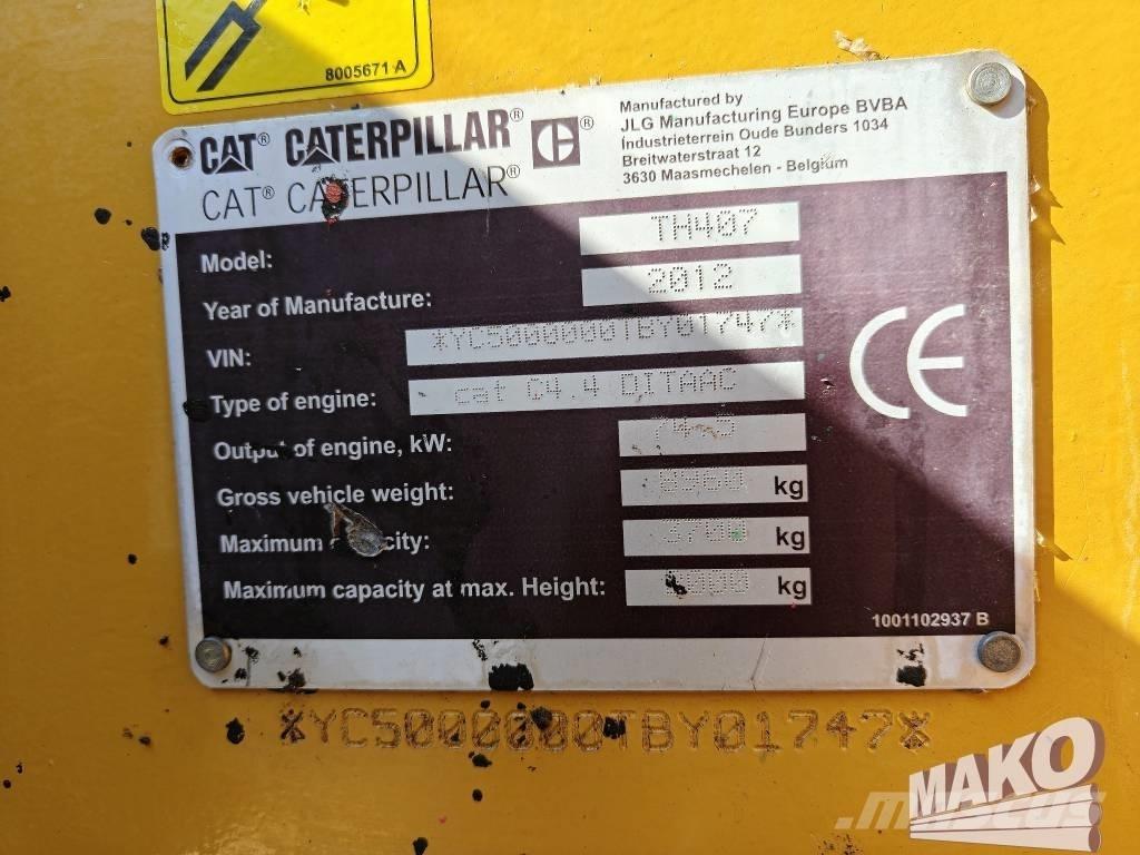 CAT TH 407 Telescopic handlers