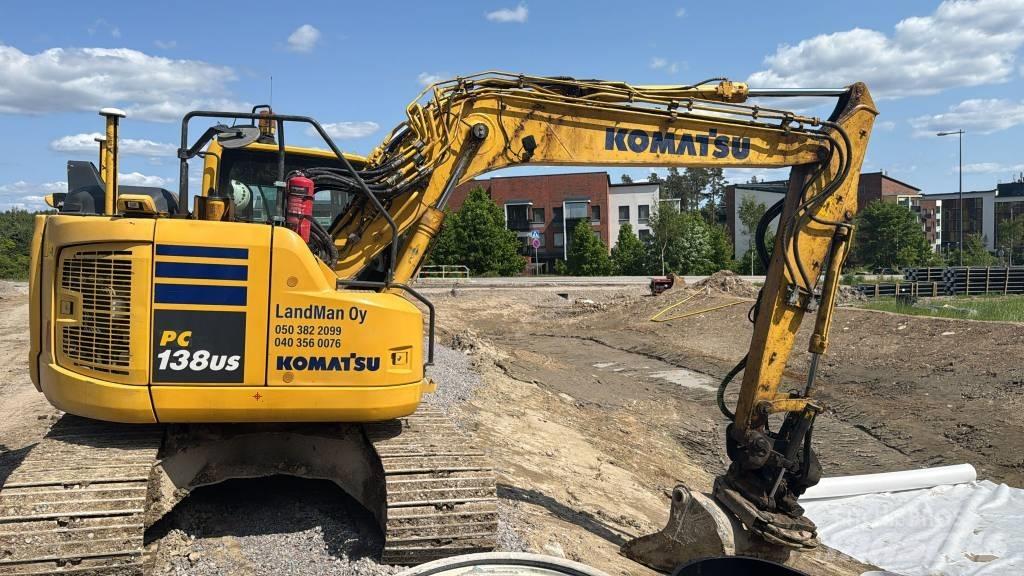 Komatsu PC 138 US Crawler excavators