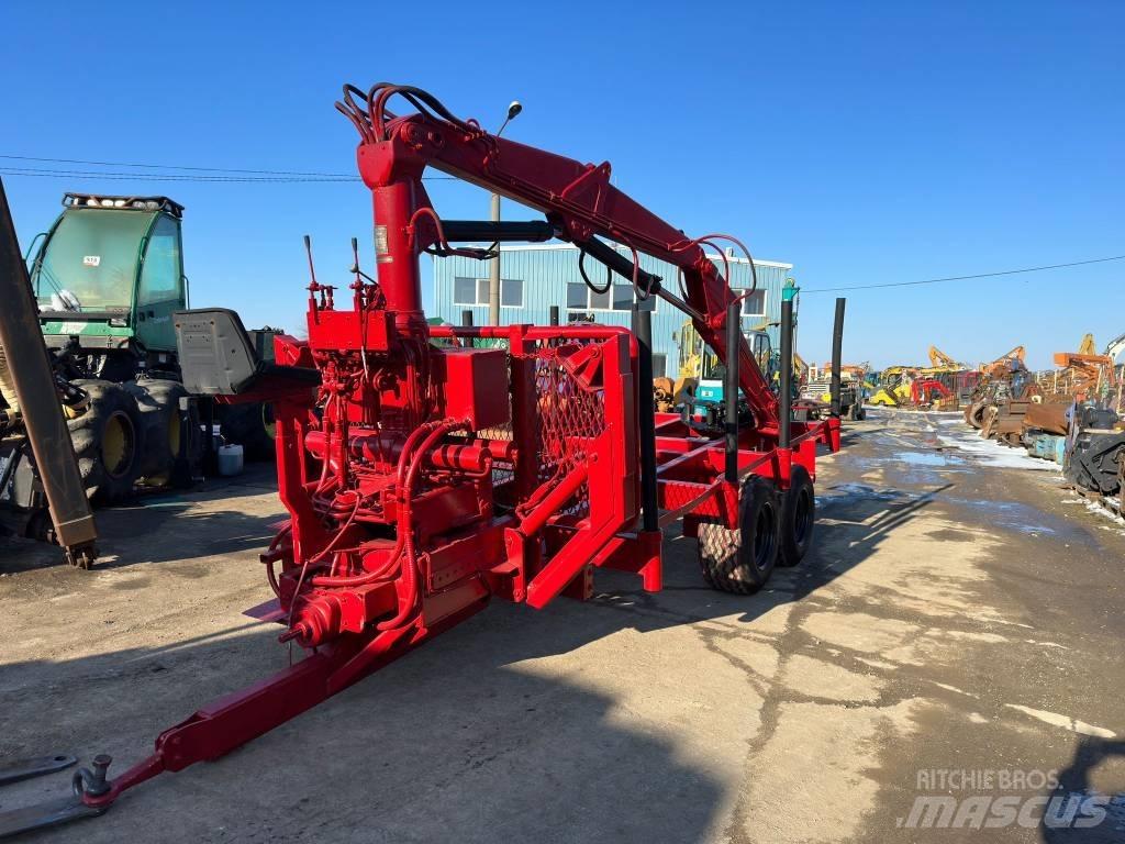 Fliegl Twin Axle Timber trailers