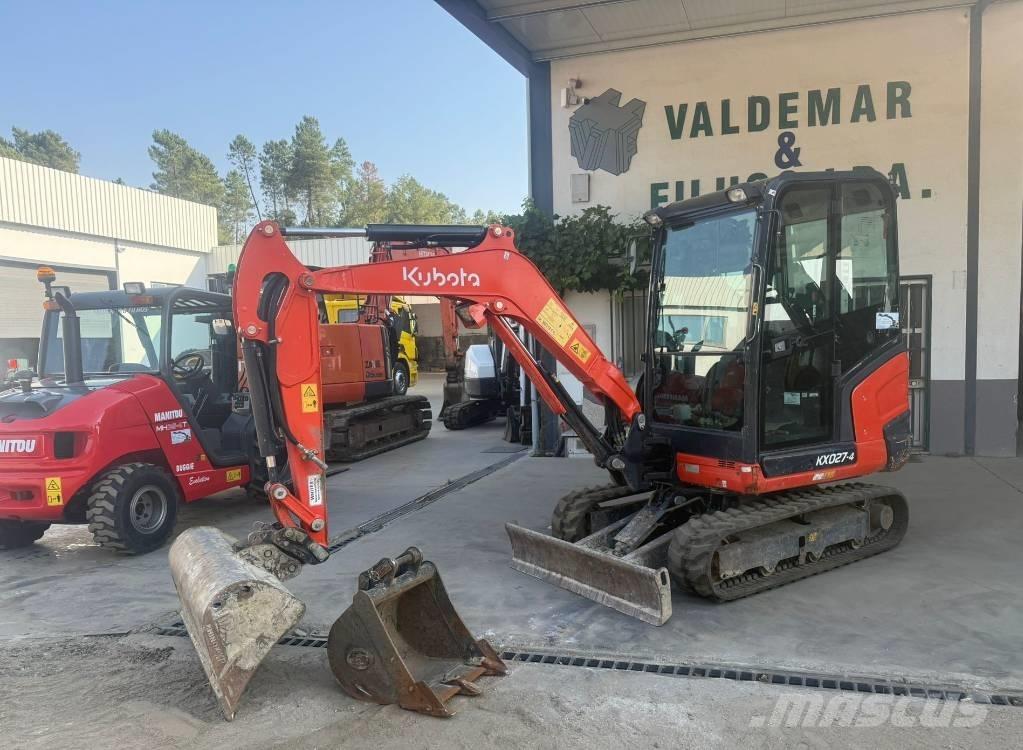 Kubota KX 027-4 Mini excavators < 7t (Mini diggers)