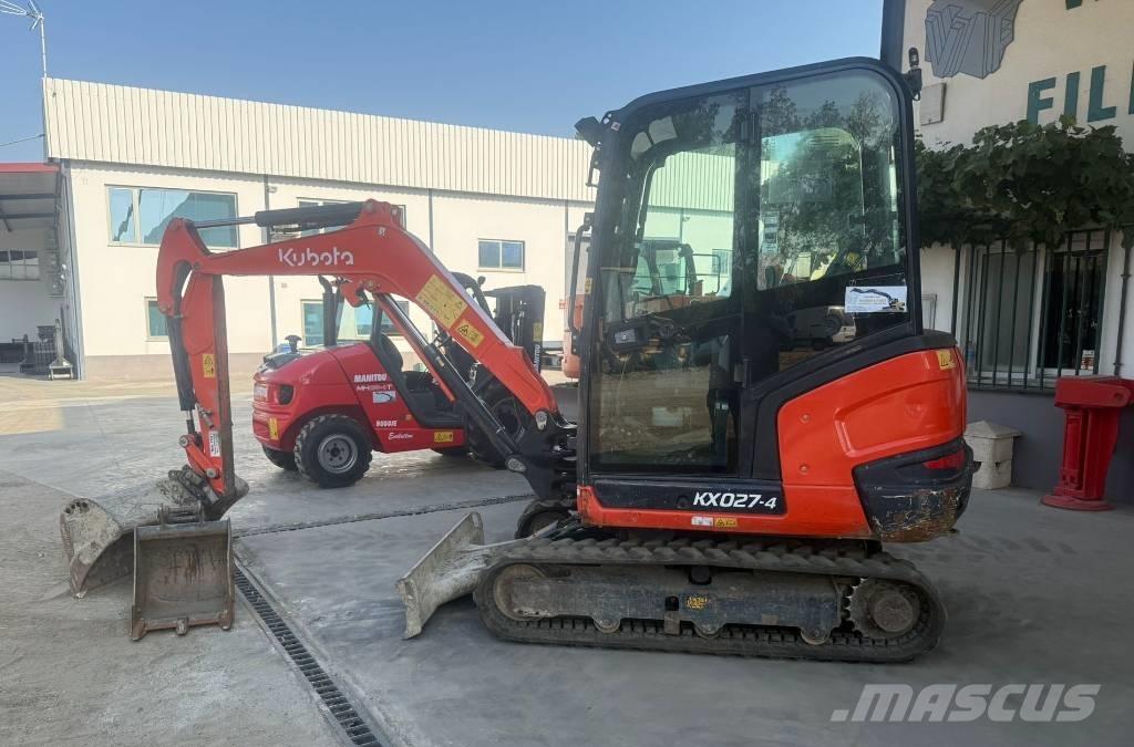 Kubota KX 027-4 Mini excavators < 7t (Mini diggers)