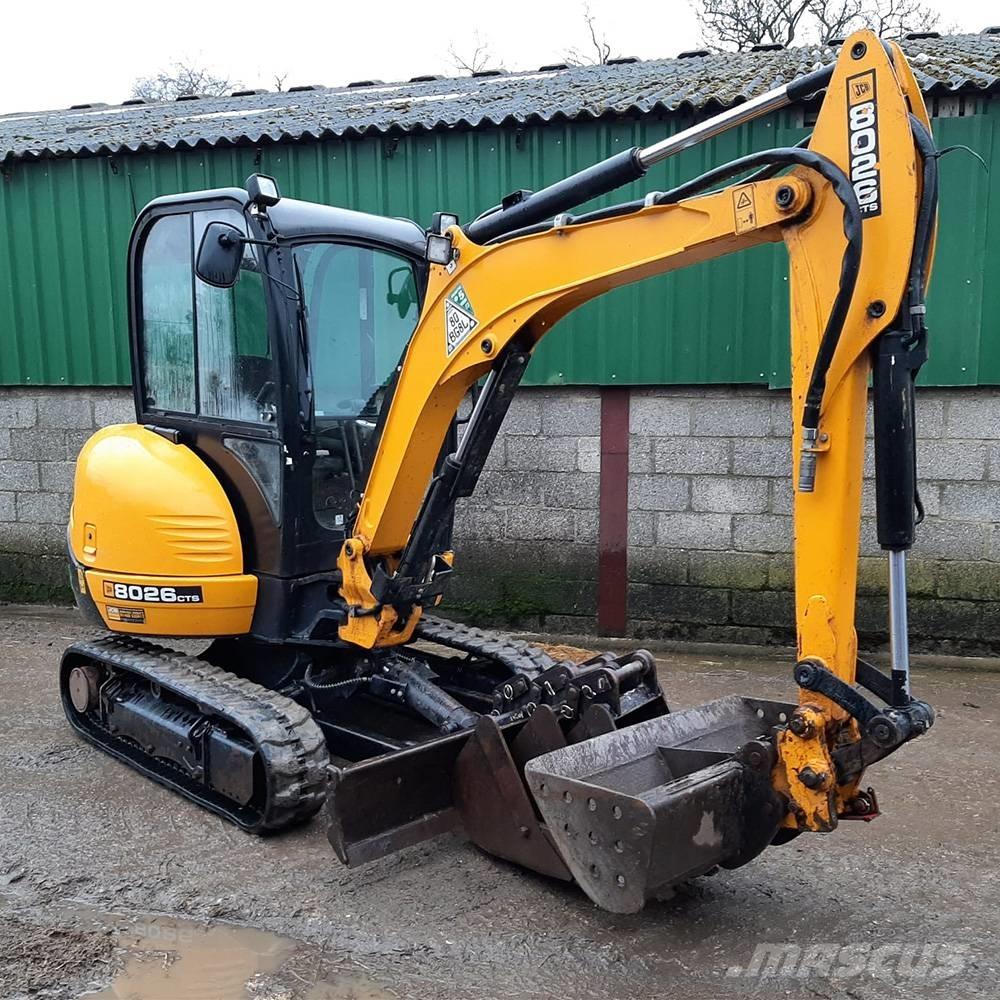JCB 8026 Mini excavators < 7t (Mini diggers)